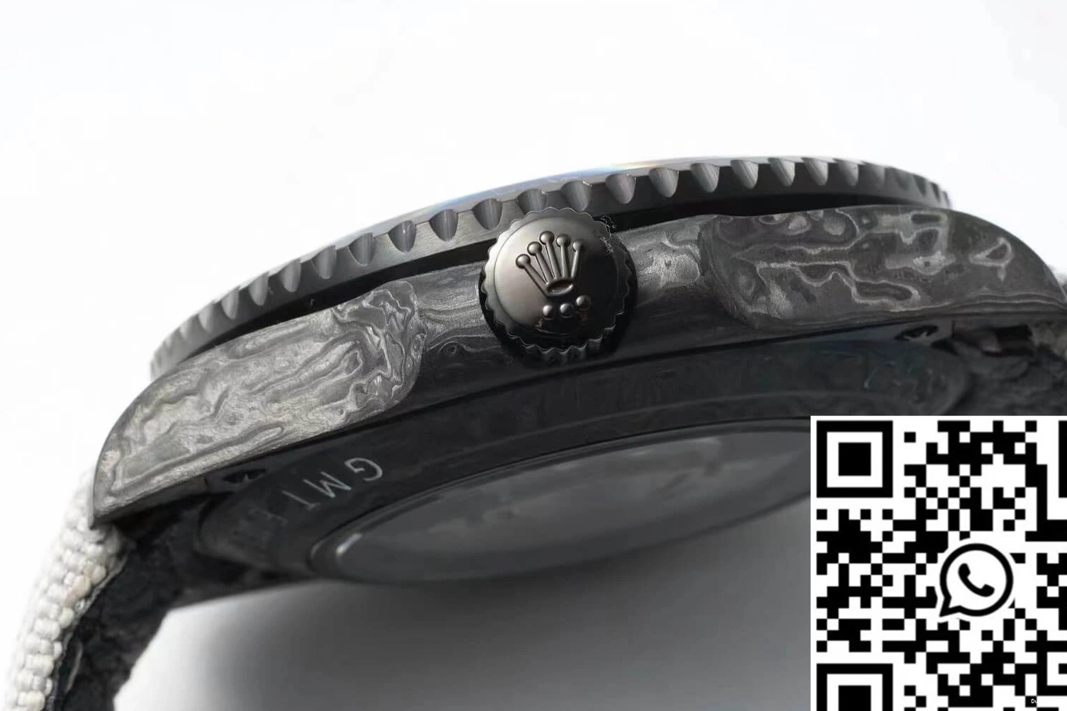 Rolex Carbon Diw Fabric Fiber II GMT-MASTER Dial Strap 0522